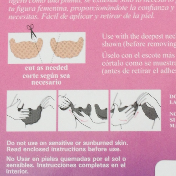 Supportables Women's Nude Adhesive Bra -- 3-Pairs - Picture 5 of 5